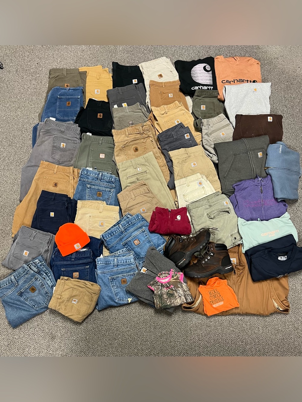 47 Piece Carhartt Wholesale Lot